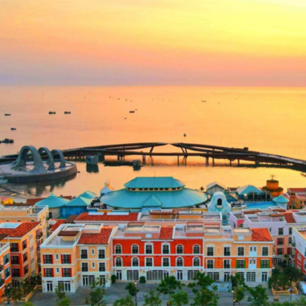 View Cầu Hôn, cáp treo Hòn Thơm ngay ngưỡng cửa